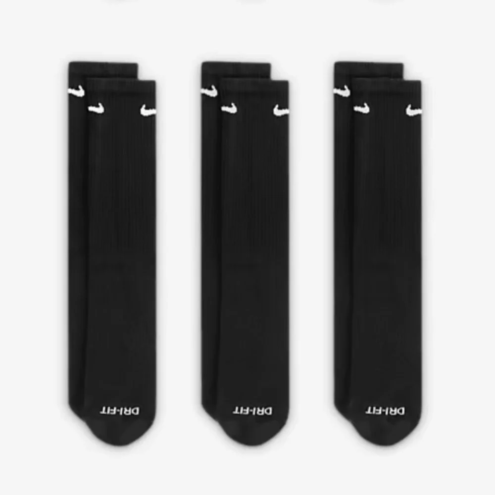 Nike Training Crew Socks (3 Pairs) Nike Everyday Cushioned